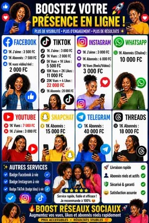 Boostage réseaux sociaux