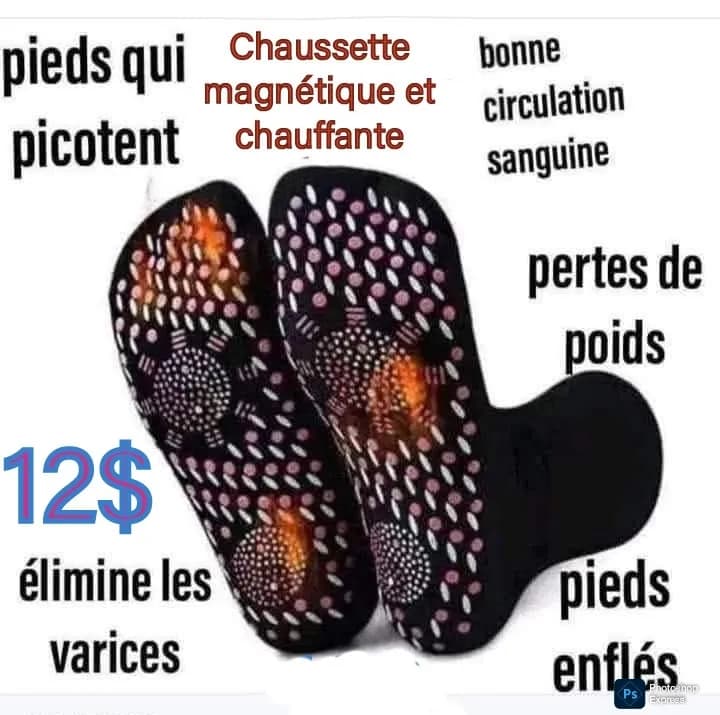 Chaussette magnétique