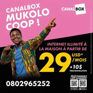 CANAL BOX à Kinshasa