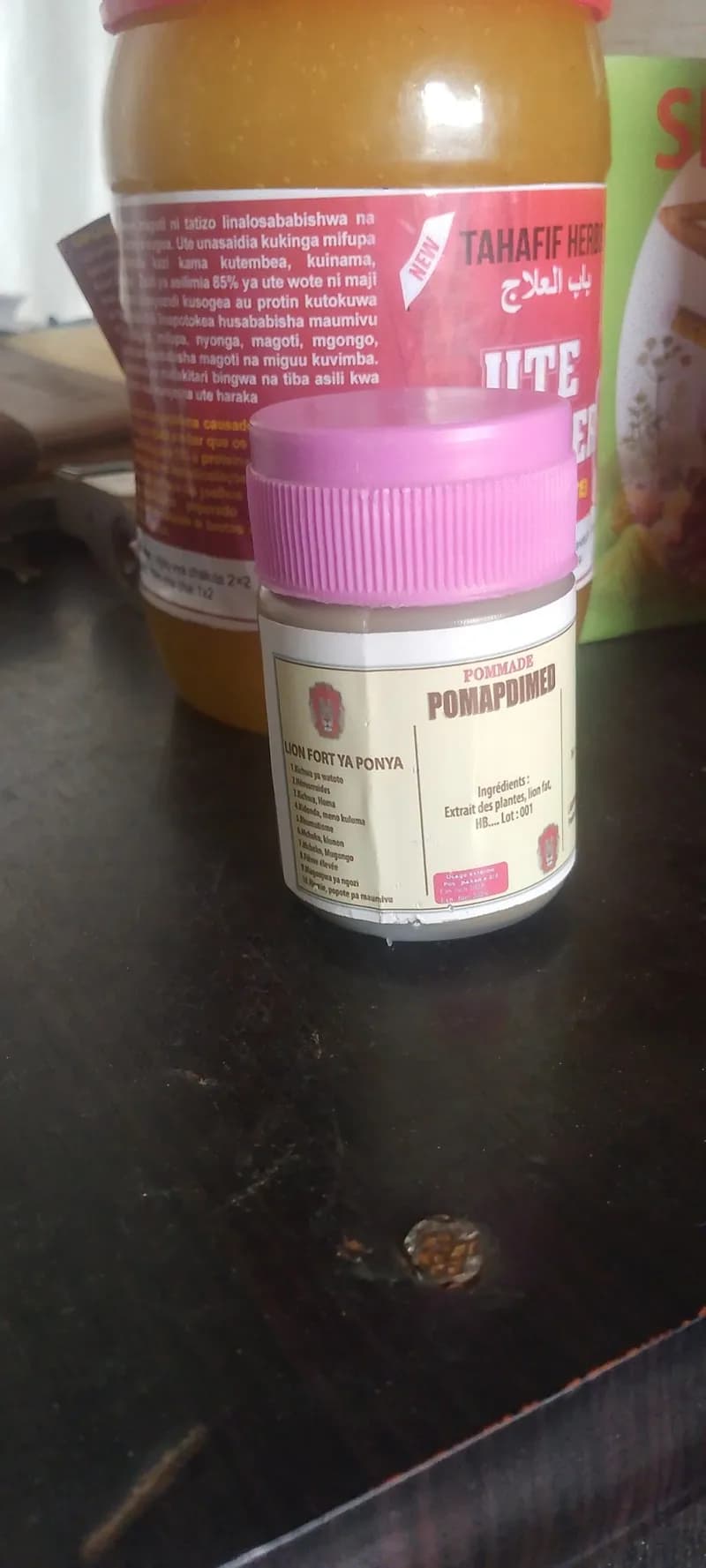 Pommade lion fort