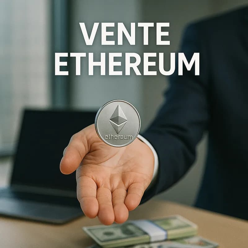Vente ethereum (ETH)