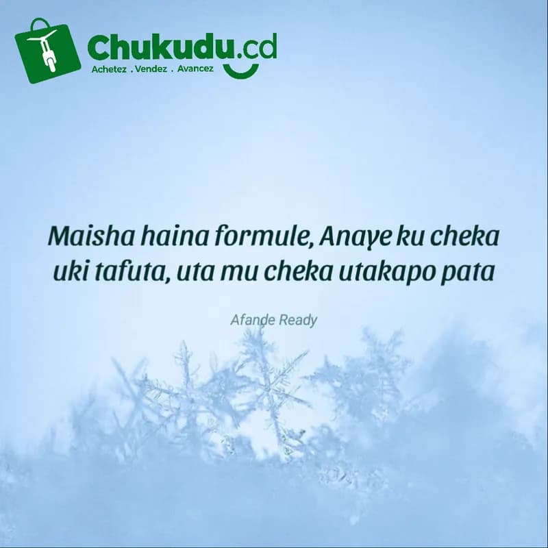 Nouvelle pensée : Tafuta