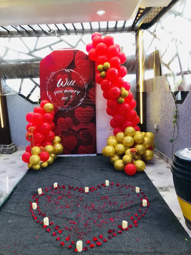 Decoration will you marry me