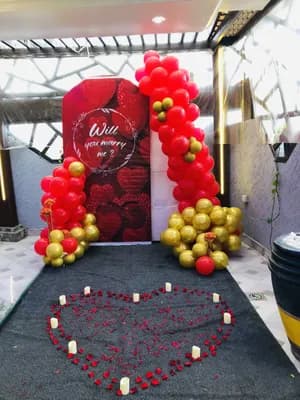 Decoration will you marry me