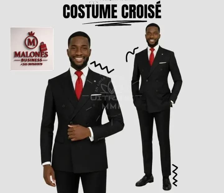 Veste croisée classique — photo 3