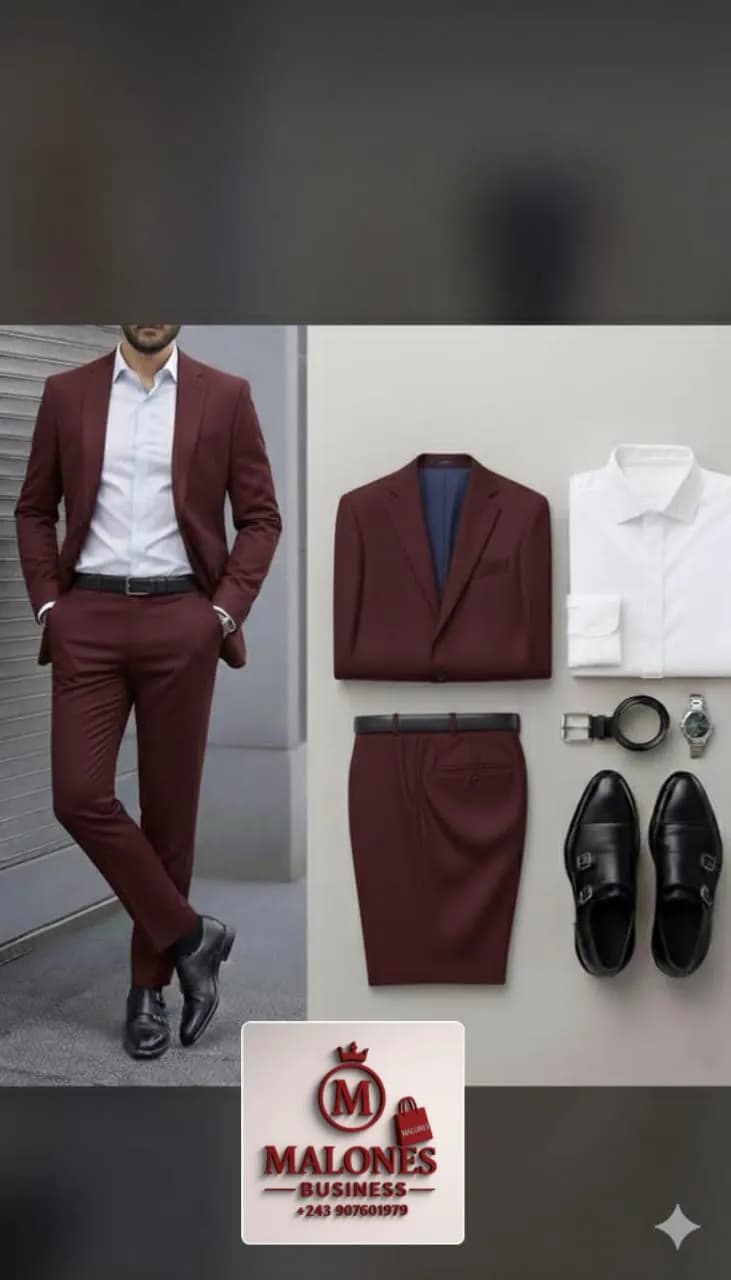 Veste + chemise + chaussure