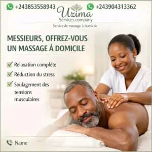 Massage à domicile à Lubumbashi