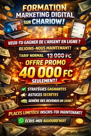 Formation en marketing digital travail en ligne