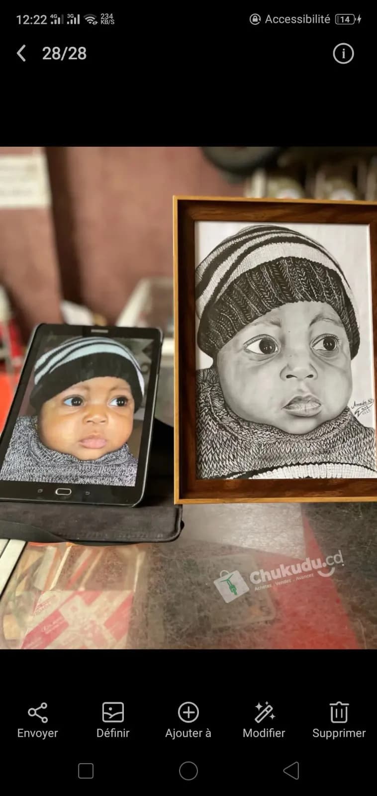 portrait dessins a la main — photo 3