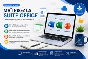 Formation la suite Office