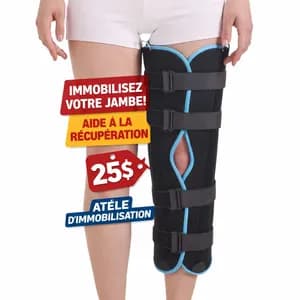 Attèle de soutien et d'immobilisation