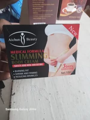 Crème slimming amincissant